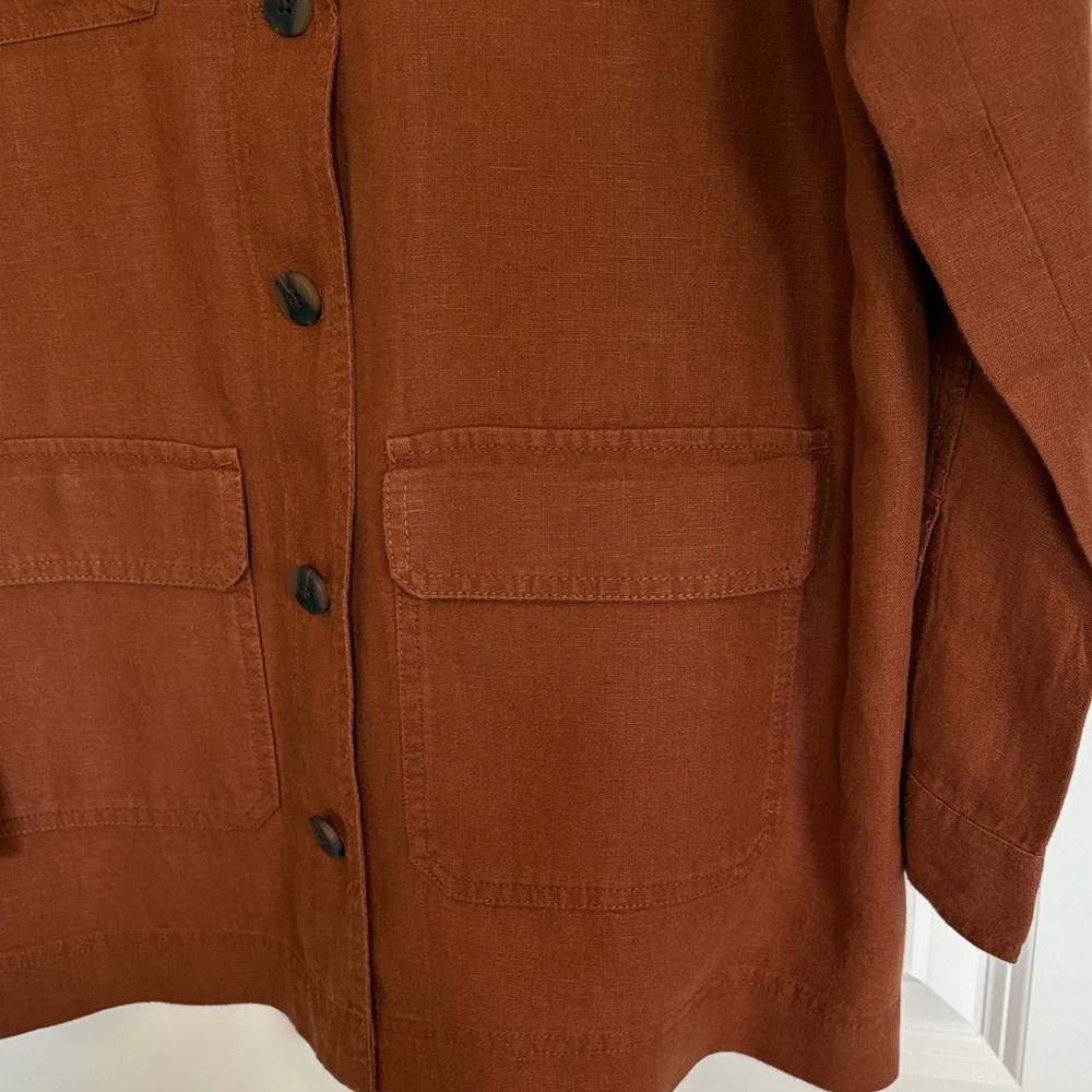 J. Jill Rust Brown Blazer - Picture 4 of 9
